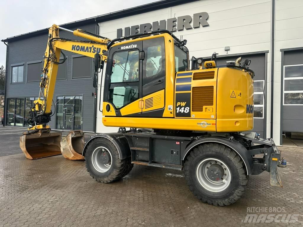 Komatsu PW 148-11 حفارات بعجل