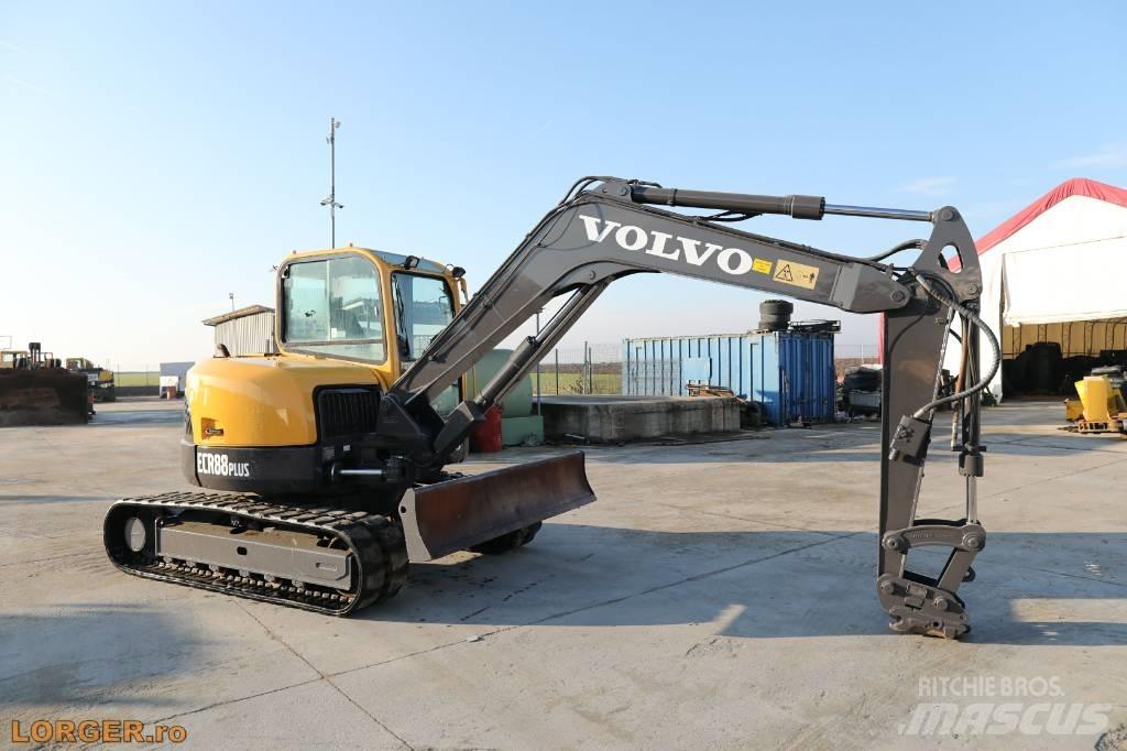 Volvo ECR 88 PLUS حفارات وسط 7 طن - 12 طن