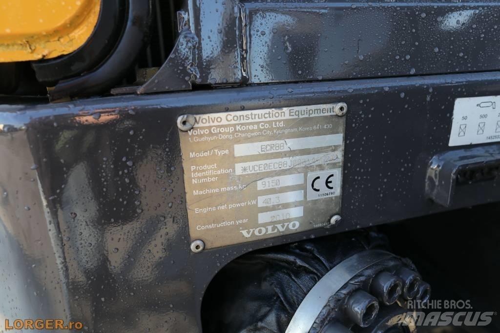 Volvo ECR 88 PLUS حفارات وسط 7 طن - 12 طن