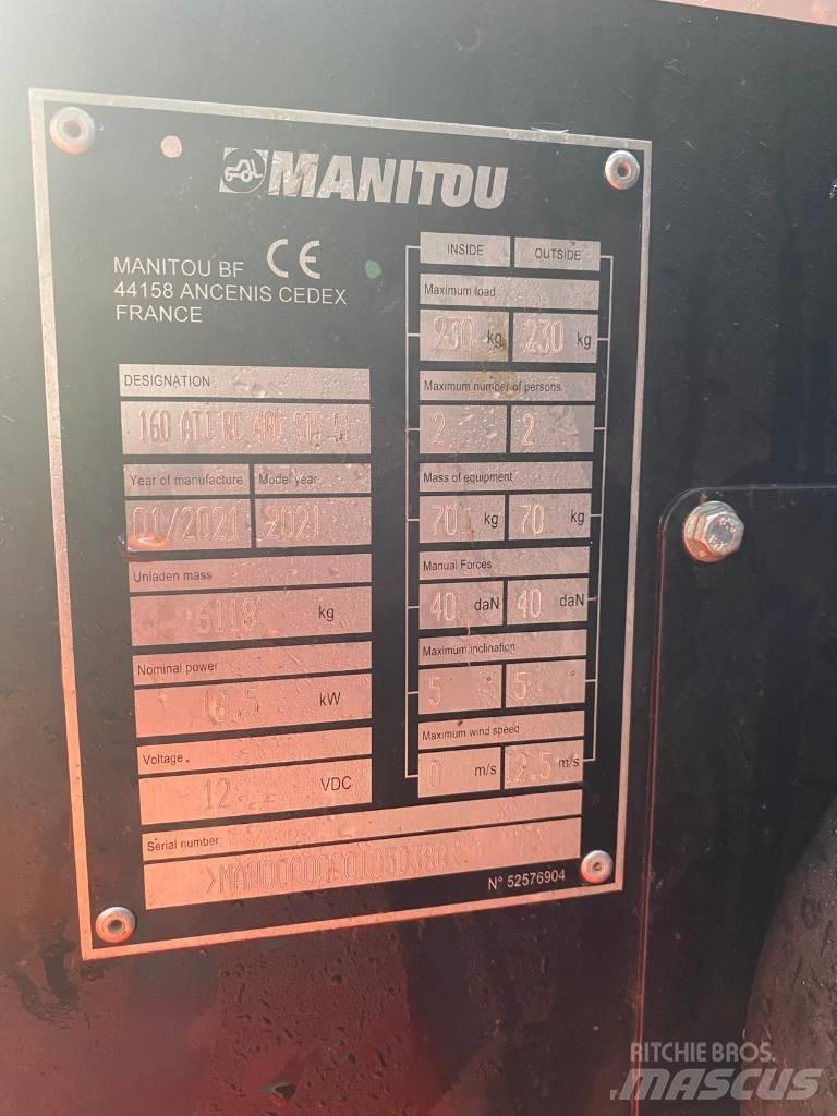 Manitou 160 ATJ رافعات سلة مفصلية