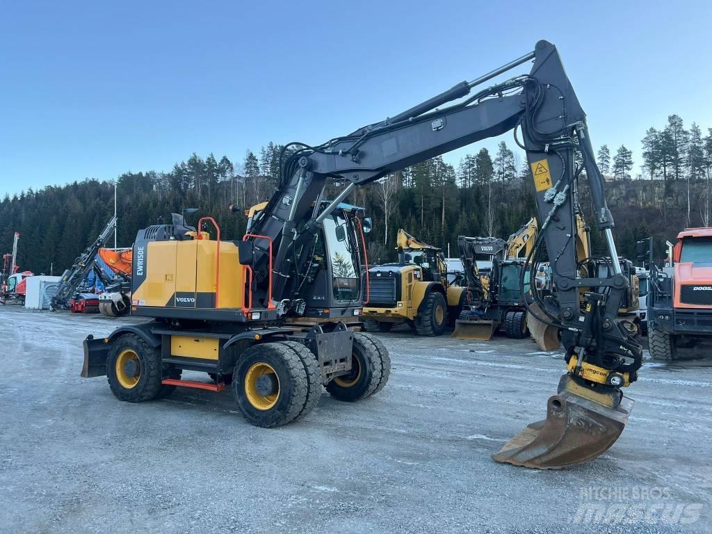 Volvo EWR 150 E حفارات بعجل