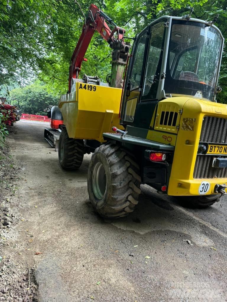 Wacker Neuson DW 90 عربات نقل قلابة للمواقع
