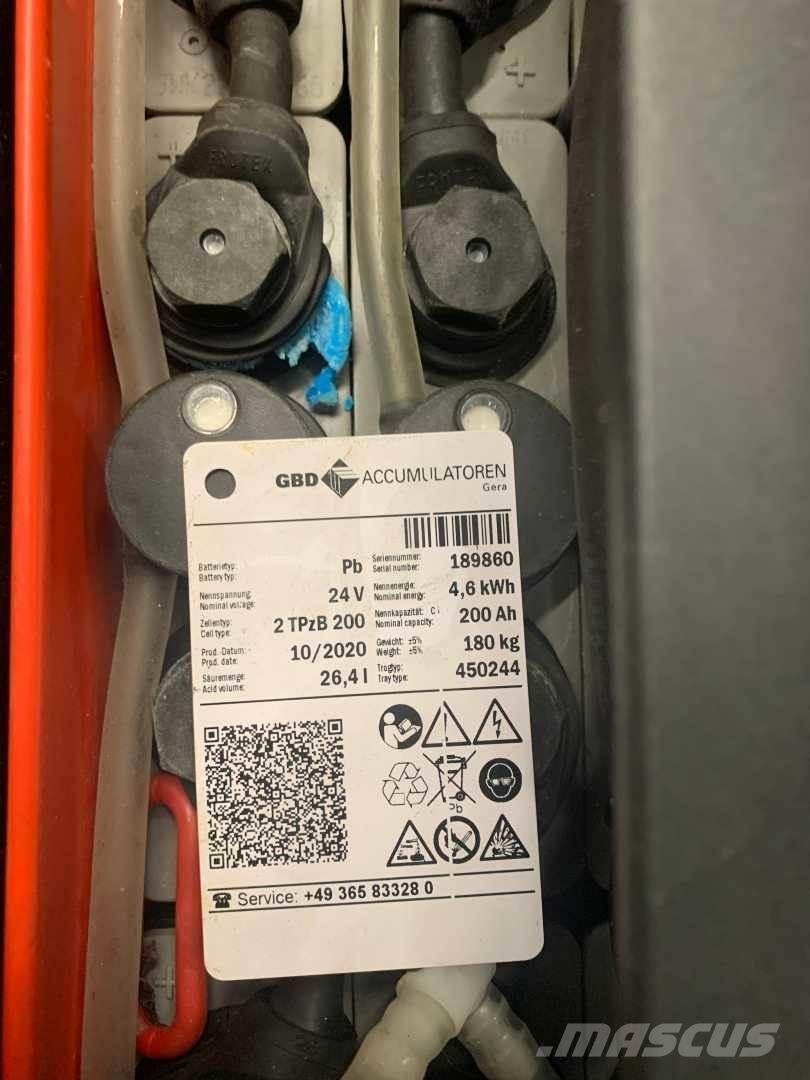 Linde L10 معدات التكديس الجوالة