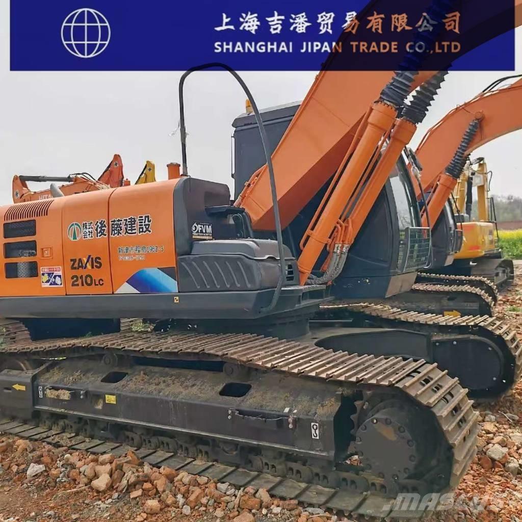 Hitachi ZX 210 حفارات زحافة