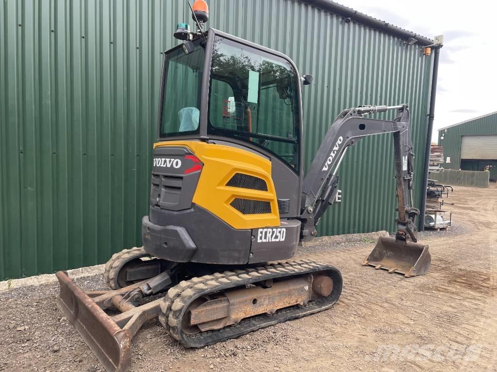 Volvo ECR 25 D حفارات صغيرة أقل من 7 طن (حفارات صغيرة)