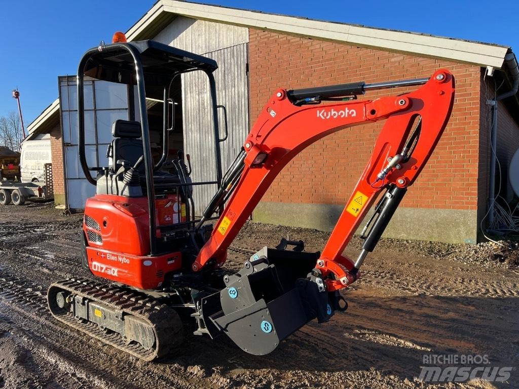 Kubota U 17-3 حفارات صغيرة أقل من 7 طن (حفارات صغيرة)