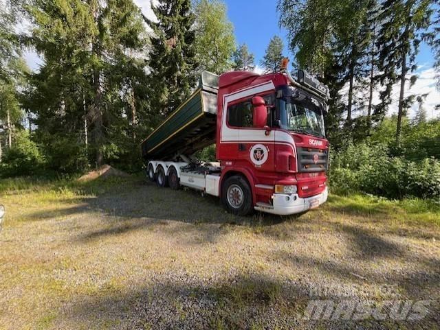 Scania R 500 شاحنات الرافعات الخطافية