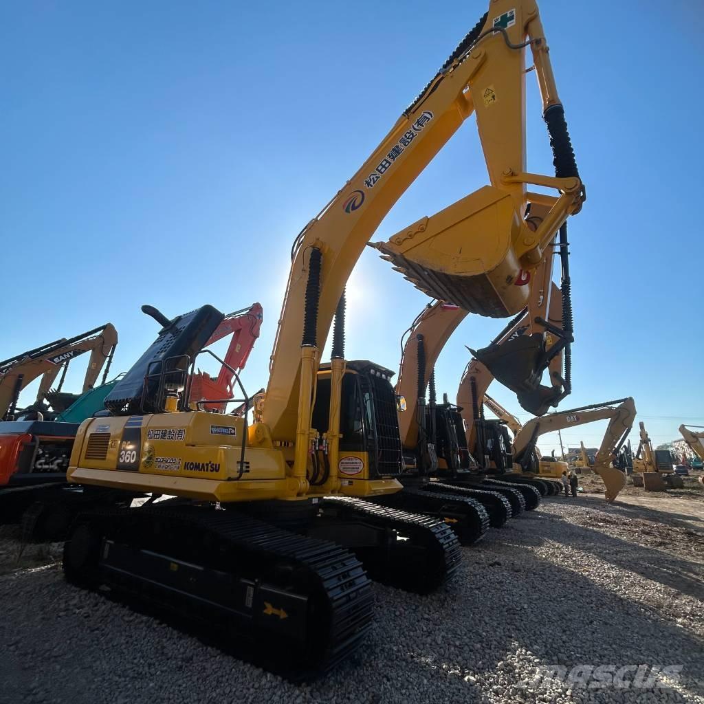 Komatsu pc360 حفارات زحافة
