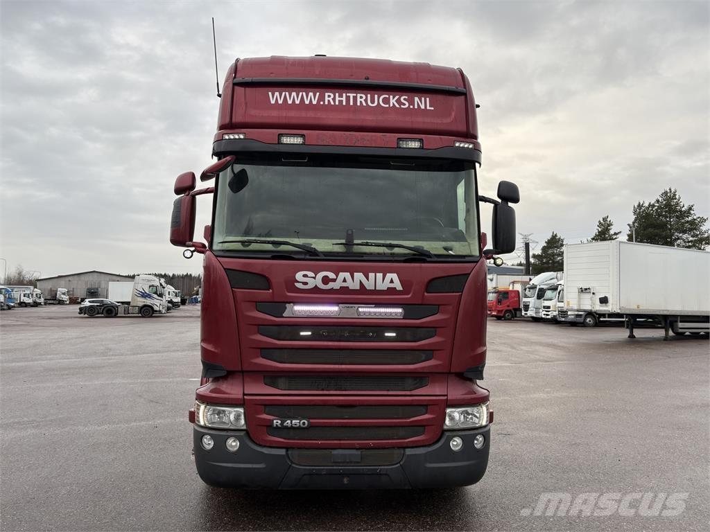 Scania R450 8x2/4 شاحنات بمقصورة وهيكل