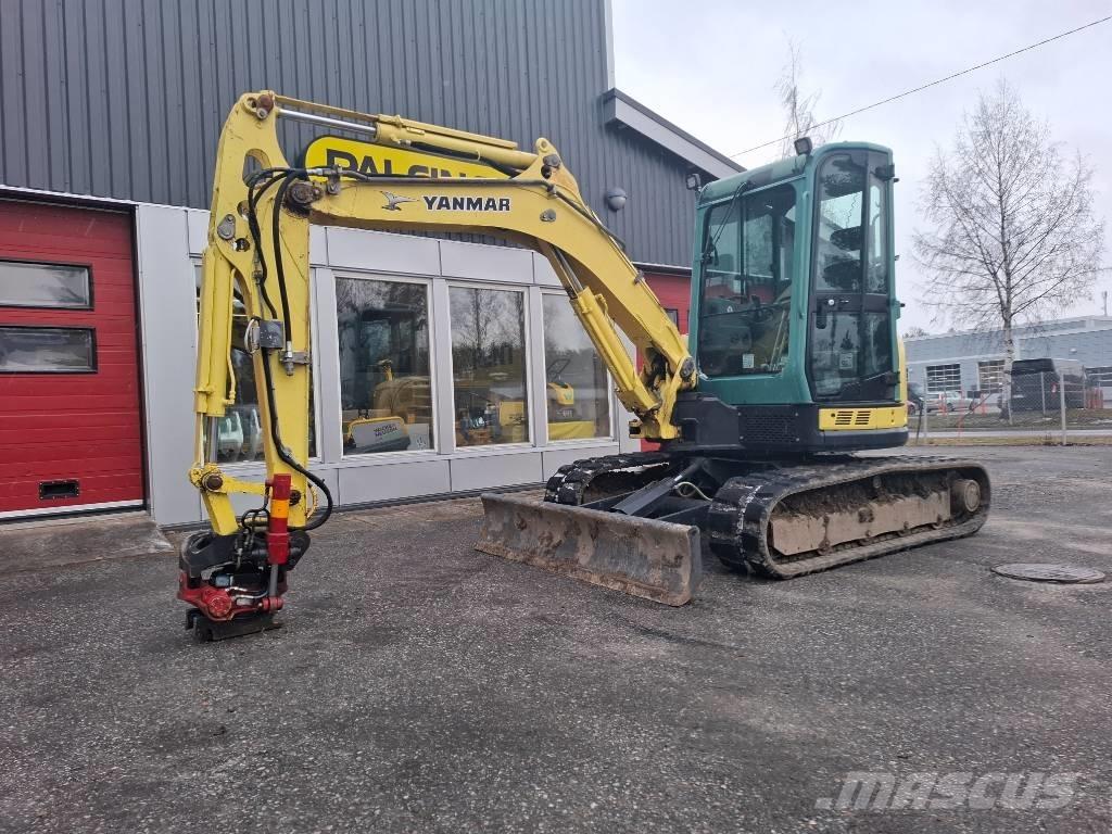 Yanmar VIO50-U حفارات صغيرة أقل من 7 طن (حفارات صغيرة)