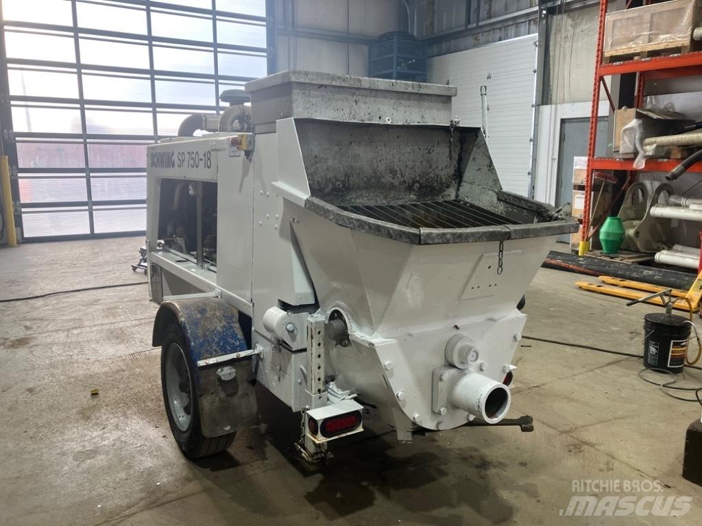 Schwing Sp 750-18 مضخات خرسانة