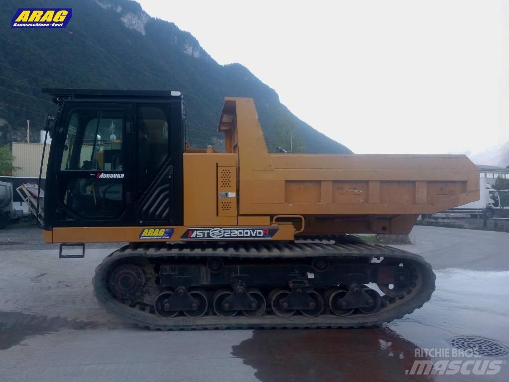 Morooka MST 2200 VDR عربات نقل قلابة مجنزرة