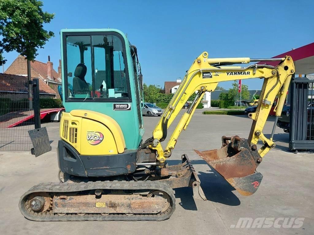 Yanmar Vio 25-4 حفارات صغيرة أقل من 7 طن (حفارات صغيرة)