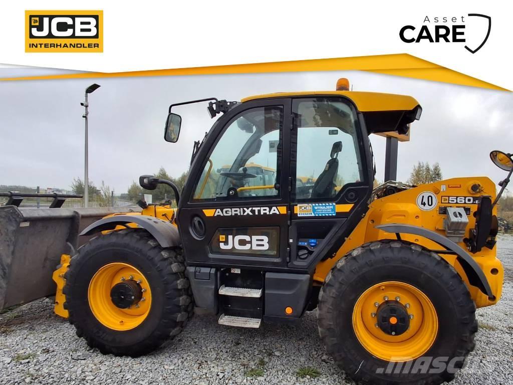 JCB 560-80 Agri Xtra مناولات متداخلة