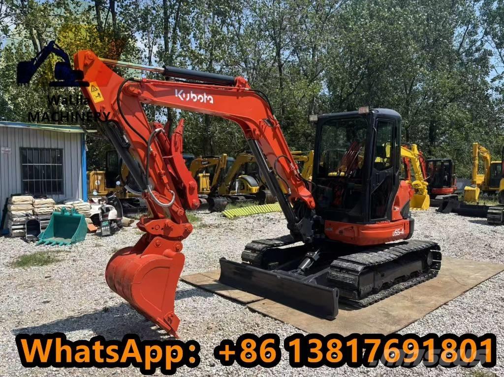 Kubota U 55-4 حفارات صغيرة أقل من 7 طن (حفارات صغيرة)