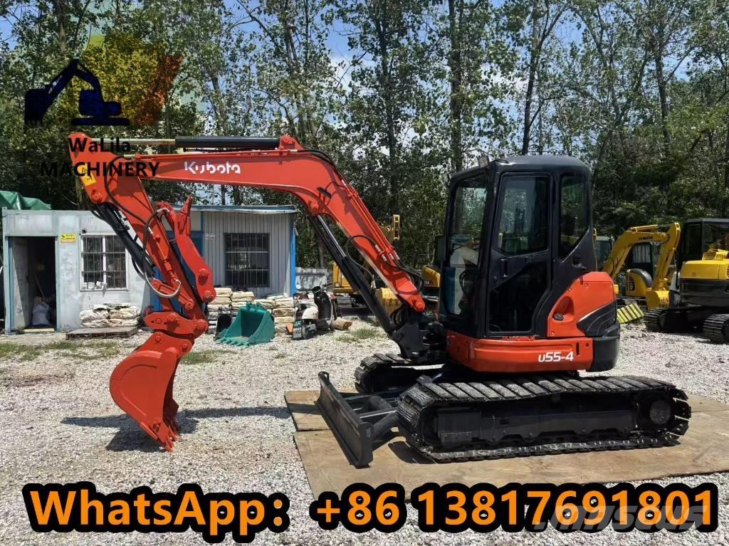 Kubota U 55-4 حفارات صغيرة أقل من 7 طن (حفارات صغيرة)