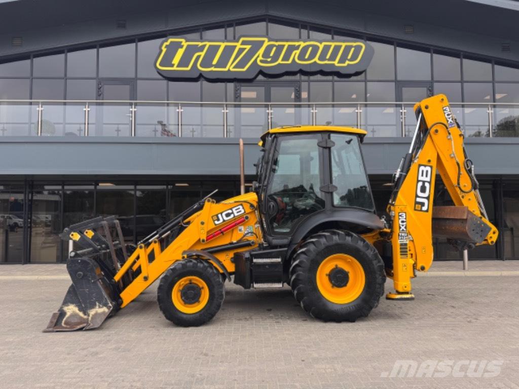 JCB 3CX لوادر ذات جرافات عكسية