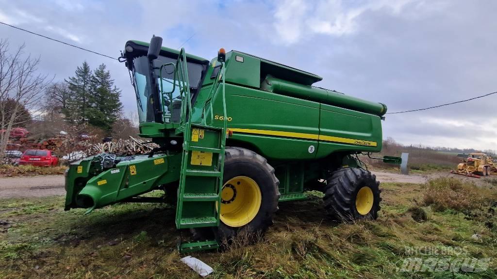 John Deere S 690 حصادات