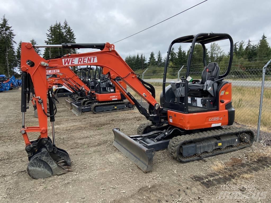 Kubota U35-4 حفارات صغيرة أقل من 7 طن (حفارات صغيرة)