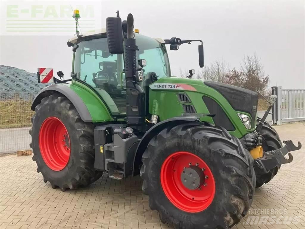 Fendt 724 s4 profi+ الجرارات