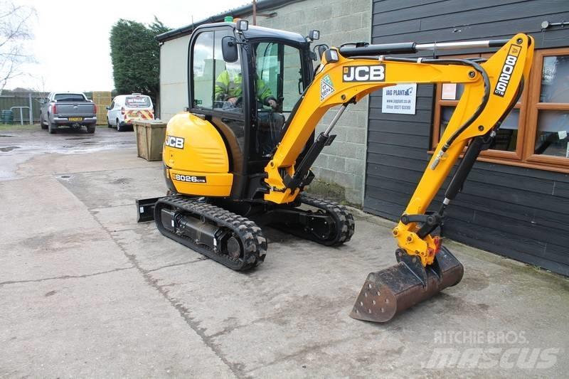 JCB 8026 CTS حفارات صغيرة أقل من 7 طن (حفارات صغيرة)