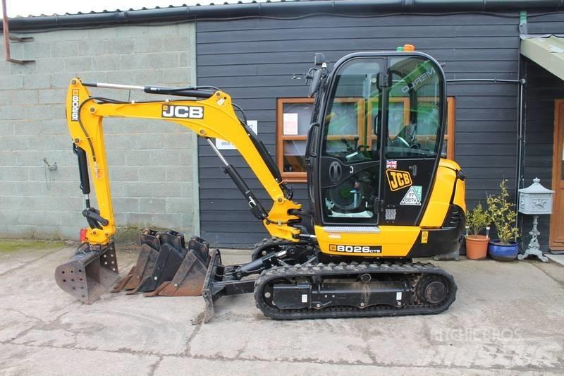 JCB 8026 CTS حفارات صغيرة أقل من 7 طن (حفارات صغيرة)