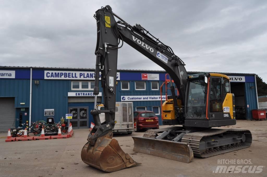 Volvo ECR 145 EL حفارات زحافة