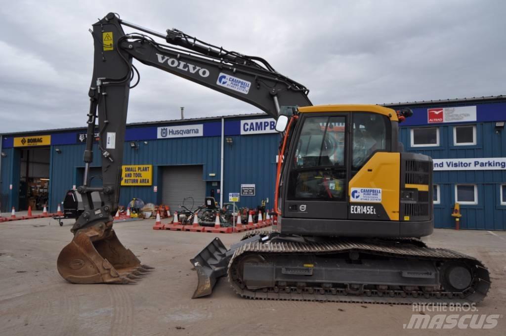 Volvo ECR 145 EL حفارات زحافة