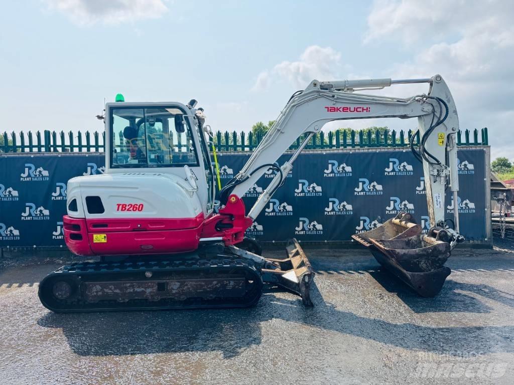 Takeuchi TB 260 حفارات صغيرة أقل من 7 طن (حفارات صغيرة)