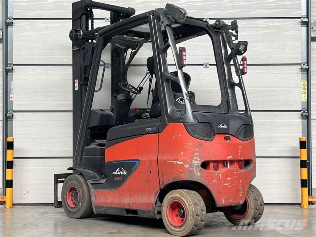 Linde E 20H-01/600 شاحنات ذات رافعات شوكية تعمل بالكهرباء