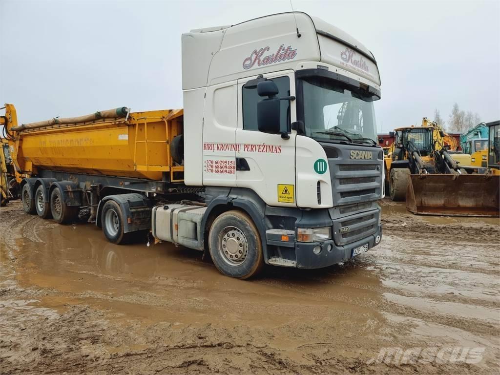 Scania R 420 وحدات الجر