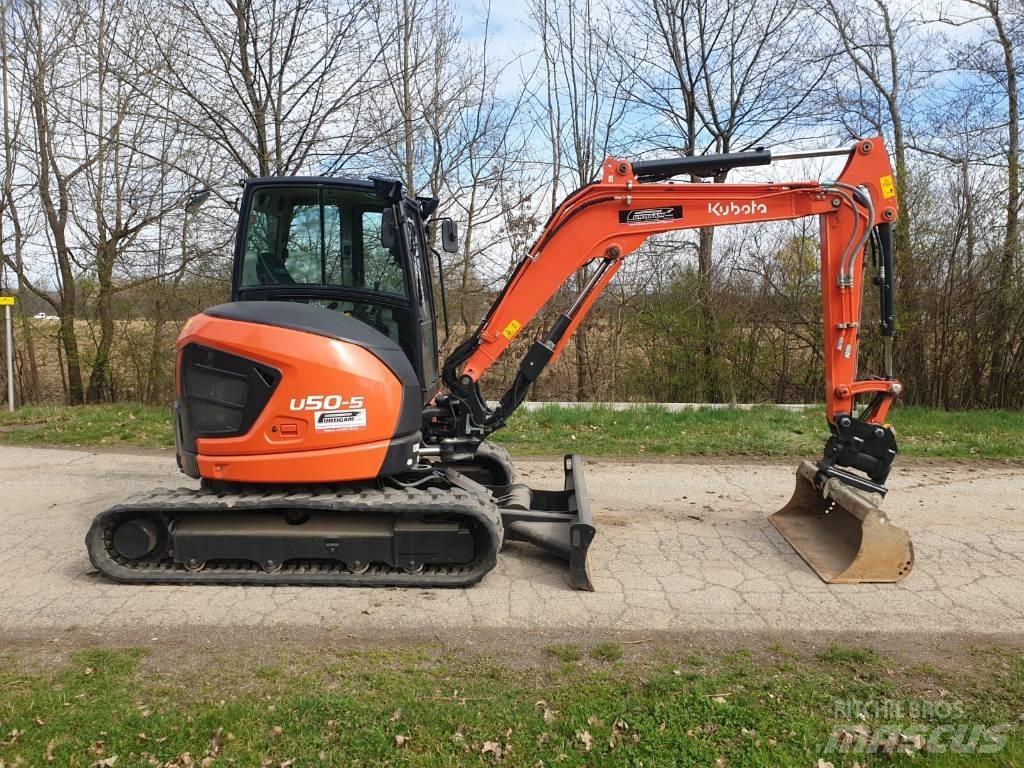 Kubota U 50-5 حفارات صغيرة أقل من 7 طن (حفارات صغيرة)