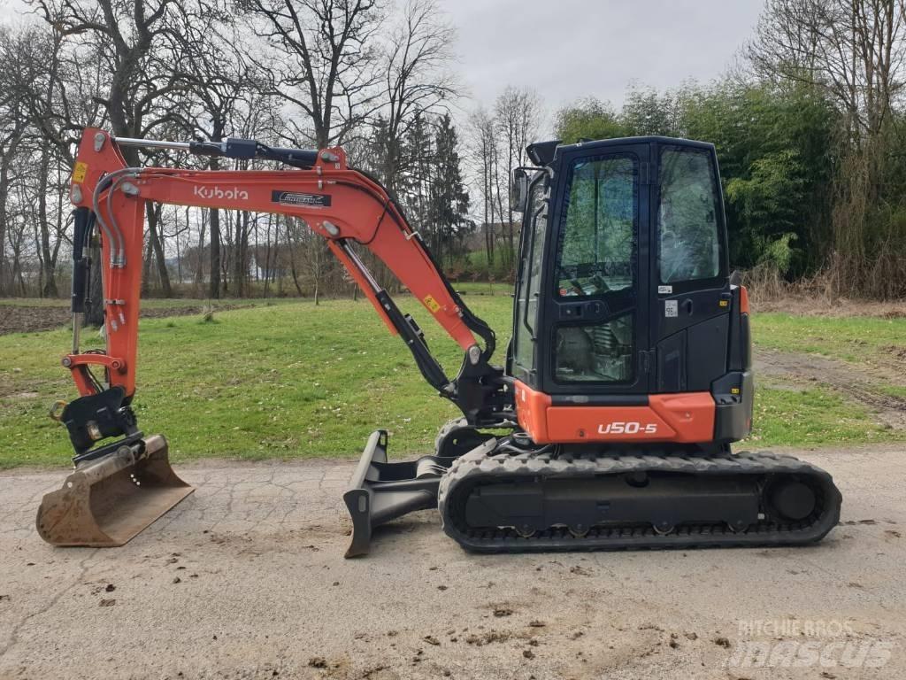 Kubota U 50-5 حفارات صغيرة أقل من 7 طن (حفارات صغيرة)