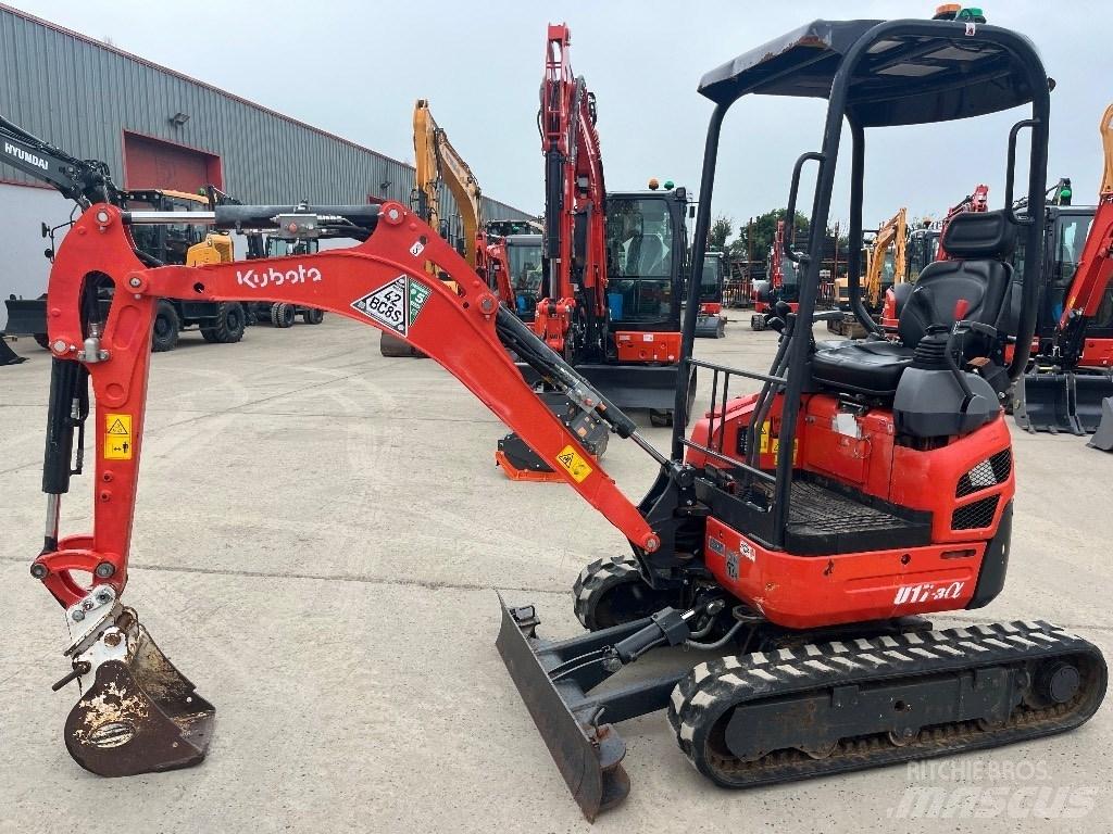 Kubota U 17-3 حفارات صغيرة أقل من 7 طن (حفارات صغيرة)