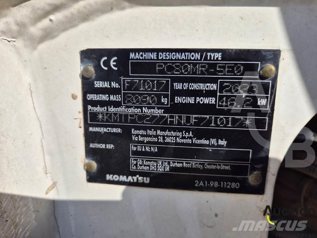 Komatsu PC80MR-3 حفارات وسط 7 طن - 12 طن