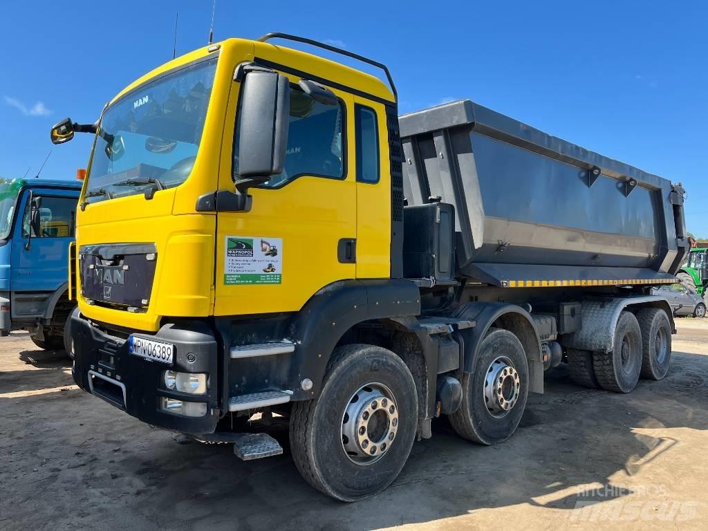 MAN TGS 41.440 شاحنات قلابة