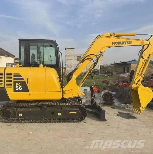 Komatsu PC56-7 حفارات صغيرة أقل من 7 طن (حفارات صغيرة)