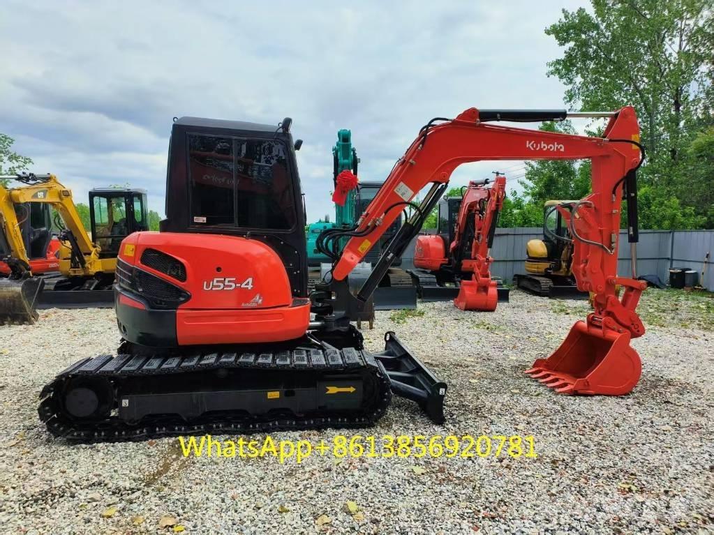 Kubota U 55-4 حفارات صغيرة أقل من 7 طن (حفارات صغيرة)
