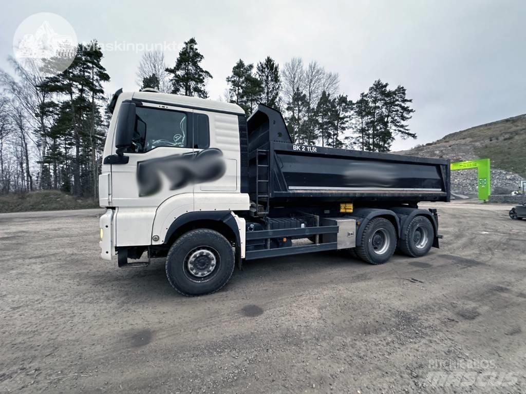 MAN TGX 26.480 شاحنات قلابة