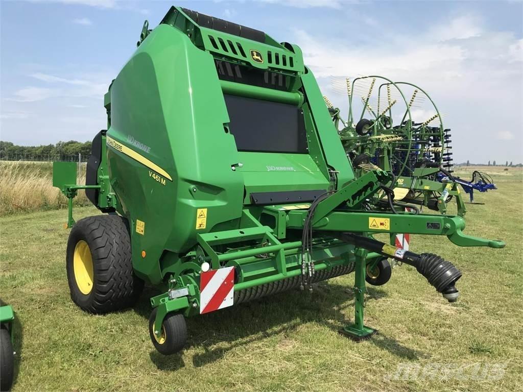 John Deere V461M محزمات مستديرة