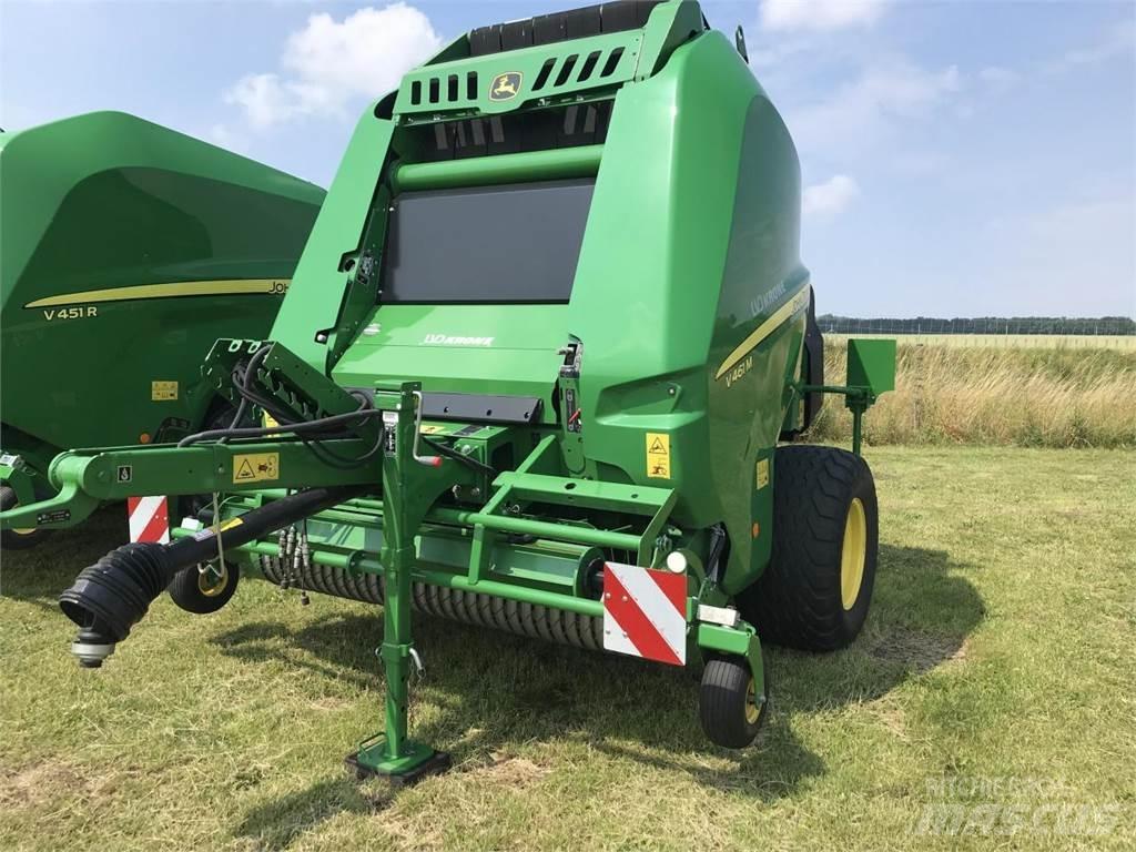 John Deere V461M محزمات مستديرة