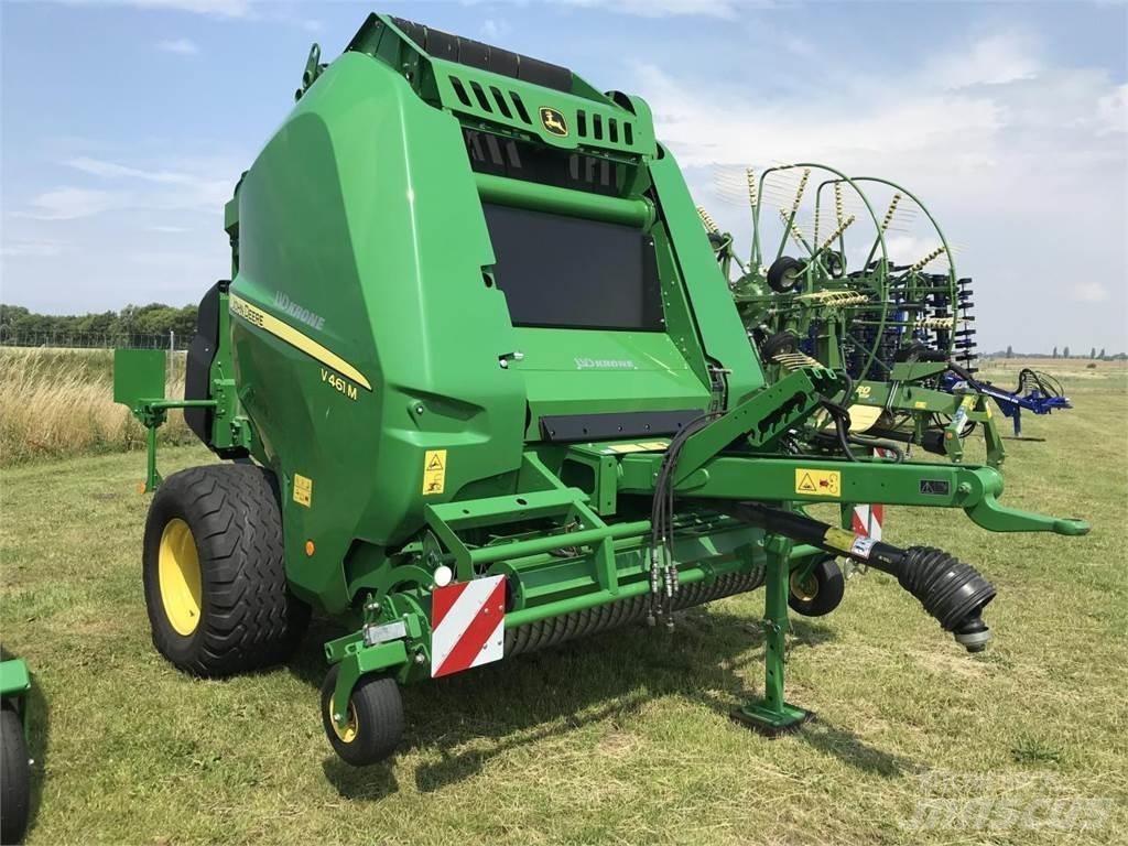 John Deere V461M محزمات مستديرة