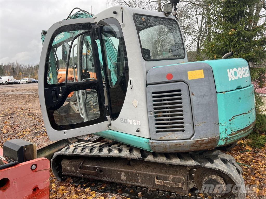 Kobelco 80 MSR حفارات وسط 7 طن - 12 طن