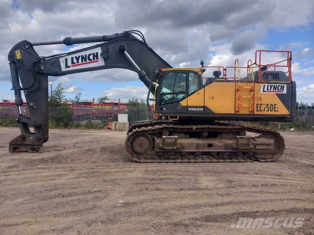 Volvo EC 750 EL حفارات زحافة