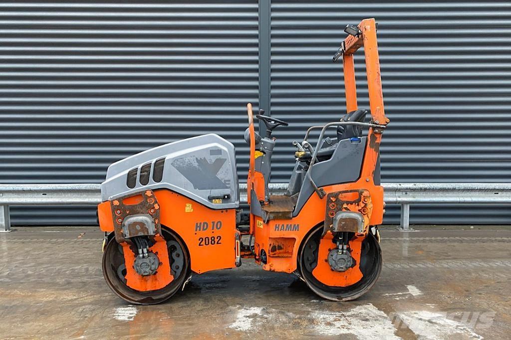 Hamm HD 10 VV مداحل ثنائية الاسطوانة