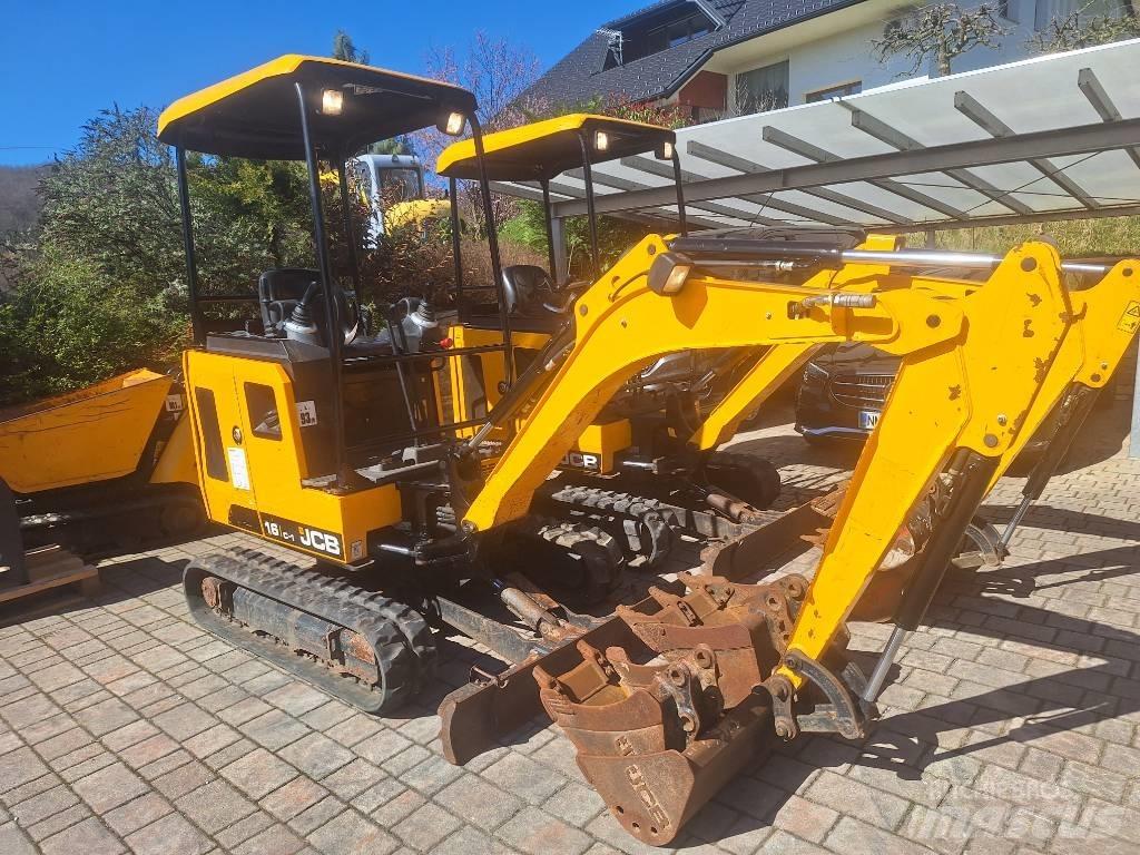 JCB 16 C-1 حفارات صغيرة أقل من 7 طن (حفارات صغيرة)