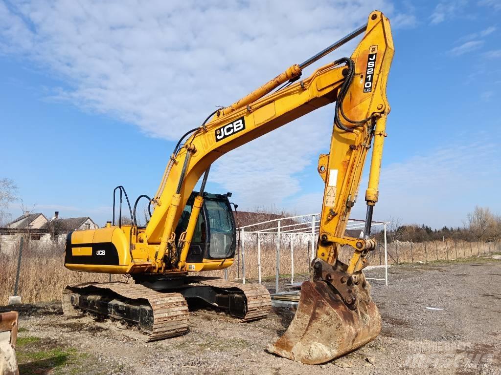 JCB JS 210 LC حفارات زحافة