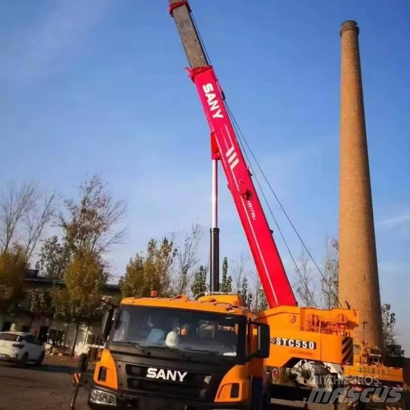 Sany stc550 رافعات صالحة لكل أنواع الطرق