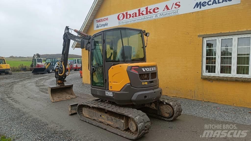Volvo ECR 50 D حفارات صغيرة أقل من 7 طن (حفارات صغيرة)