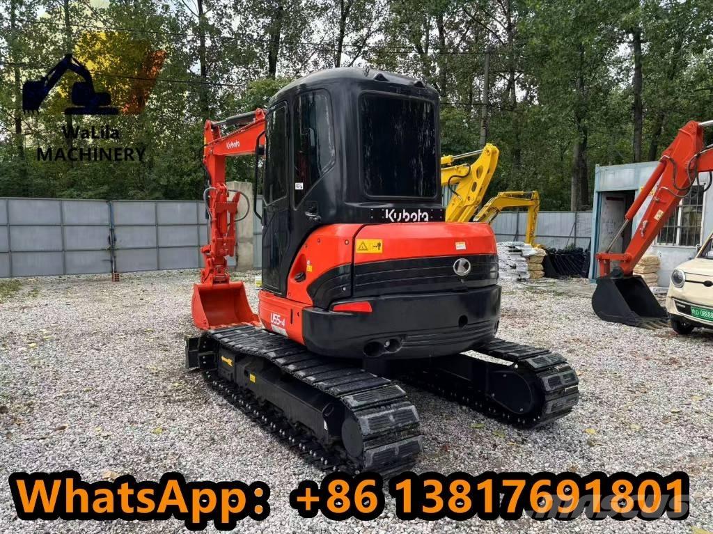 Kubota U 55-4 حفارات صغيرة أقل من 7 طن (حفارات صغيرة)
